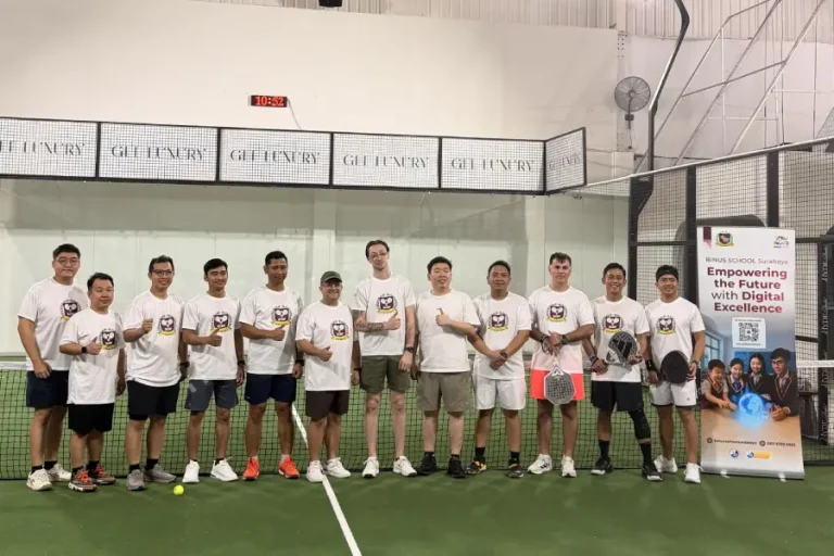 BINUS SCHOOL Surabaya Gelar Dad’s Padel Day Out, Bentuk Komunitas Daddy Pertama di Sekolah Internasional
