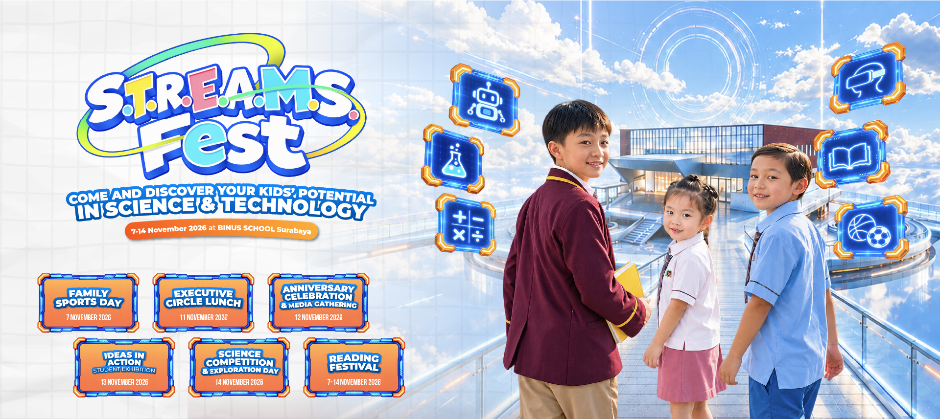S.T.R.E.A.M.S. Fest 2026: Discover Your Kids’ Potential in Science & Technology